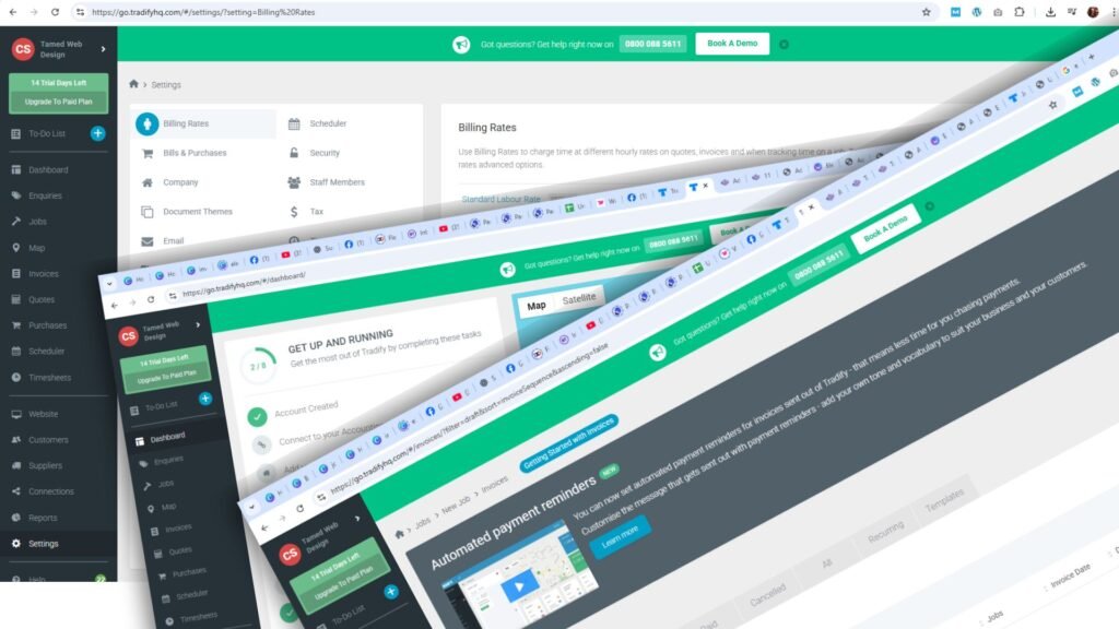 Tradify job managemnt software